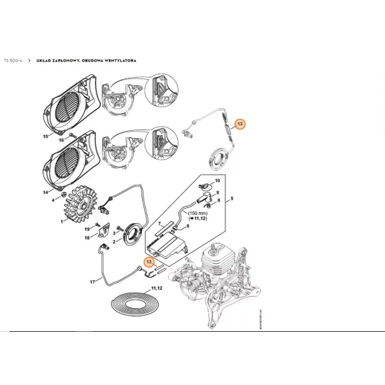 STIHL   Wąź izolujący 33,5 mm 1138 442 0404